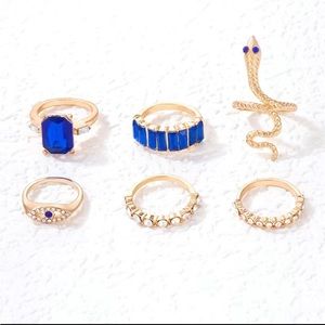 Evil eye rings
